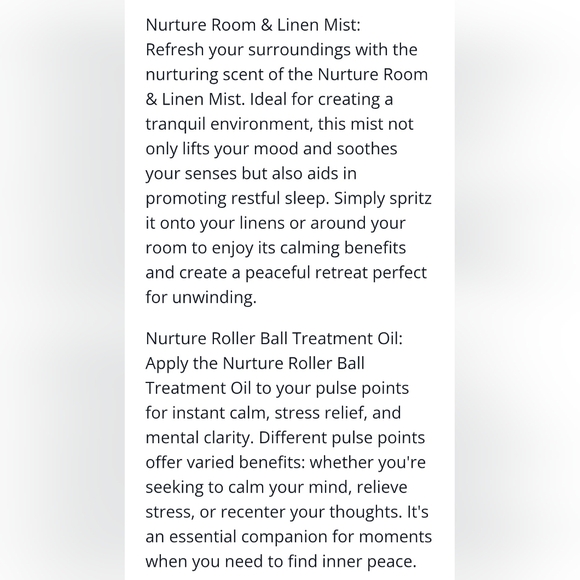 AromaWorks "Nurture" 100% Essential Oils Wellbeing Trio & Candle - Picture 7 of 11